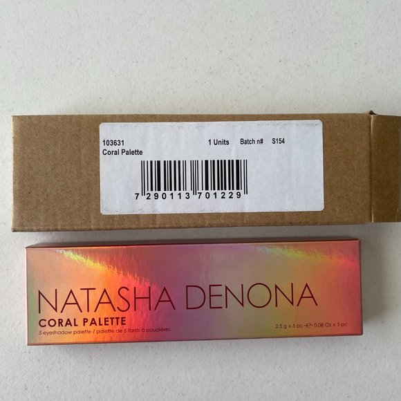 NATASHA DENONA Coral Palette Net Wt 2.5g/0.08oz X 5 - Picture 2 of 7